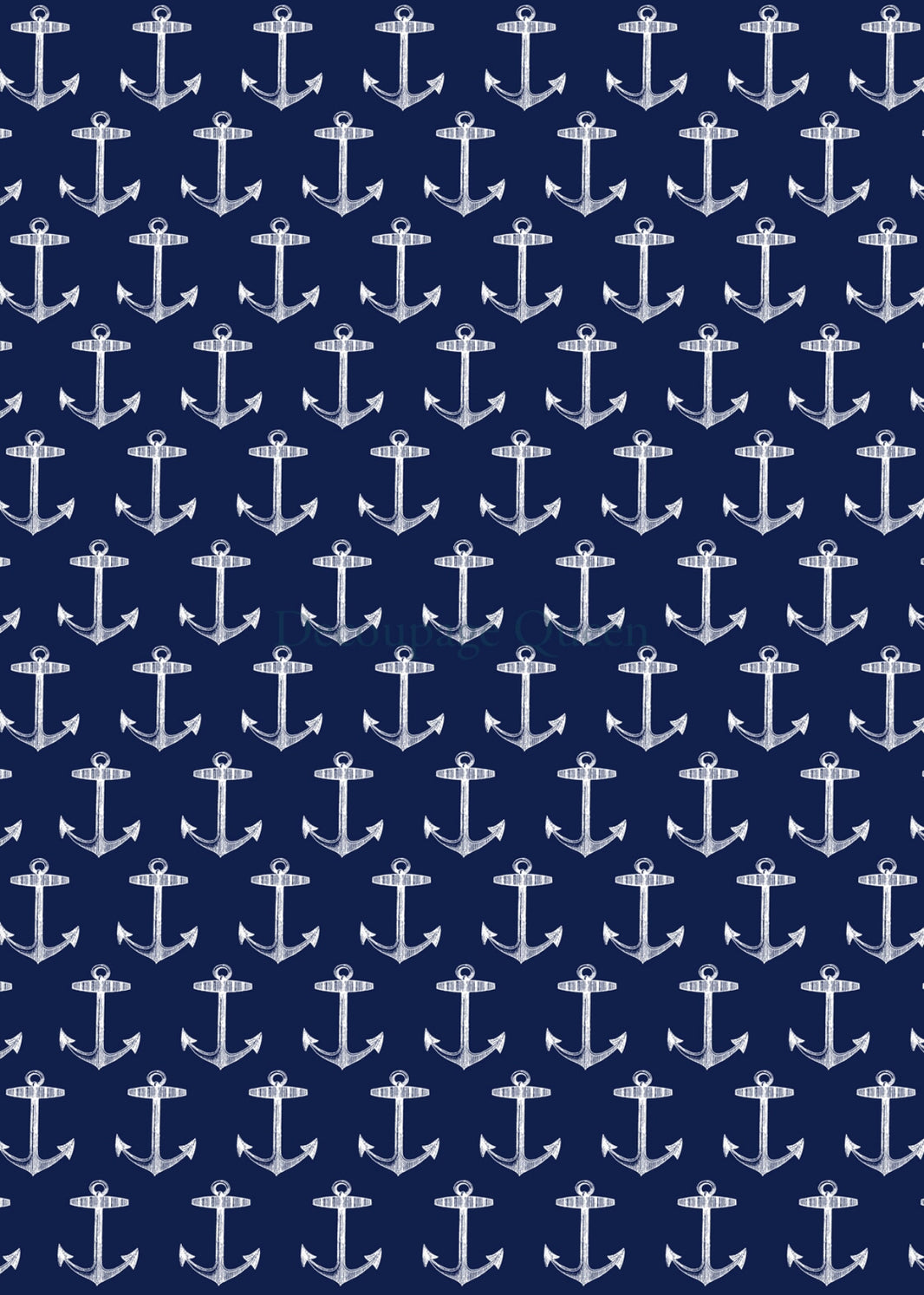 Patterned Anchors 0585, rice paper design by Decoupage queen, arts & entertainment > hobbies & creative arts > arts & crafts, for decoupage and crafting