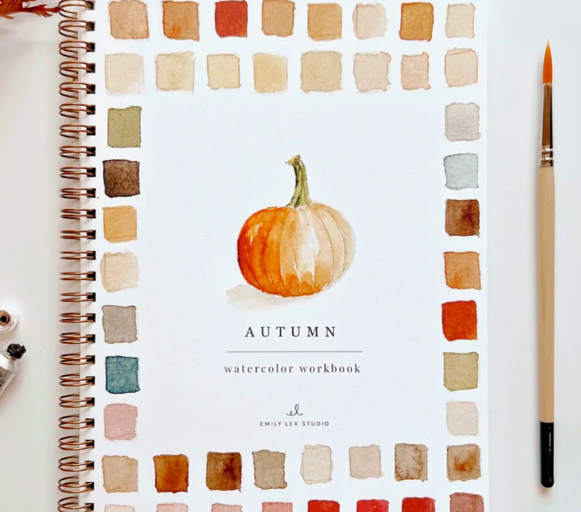 Emily Lex Watercolor Workbooks and Brushes