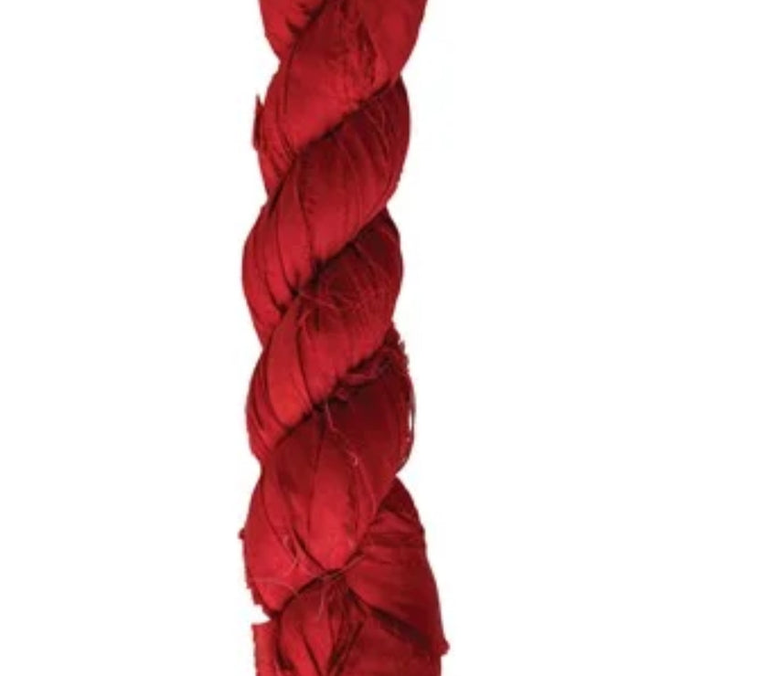 Frayed Silk Ribbon 70-75 yards