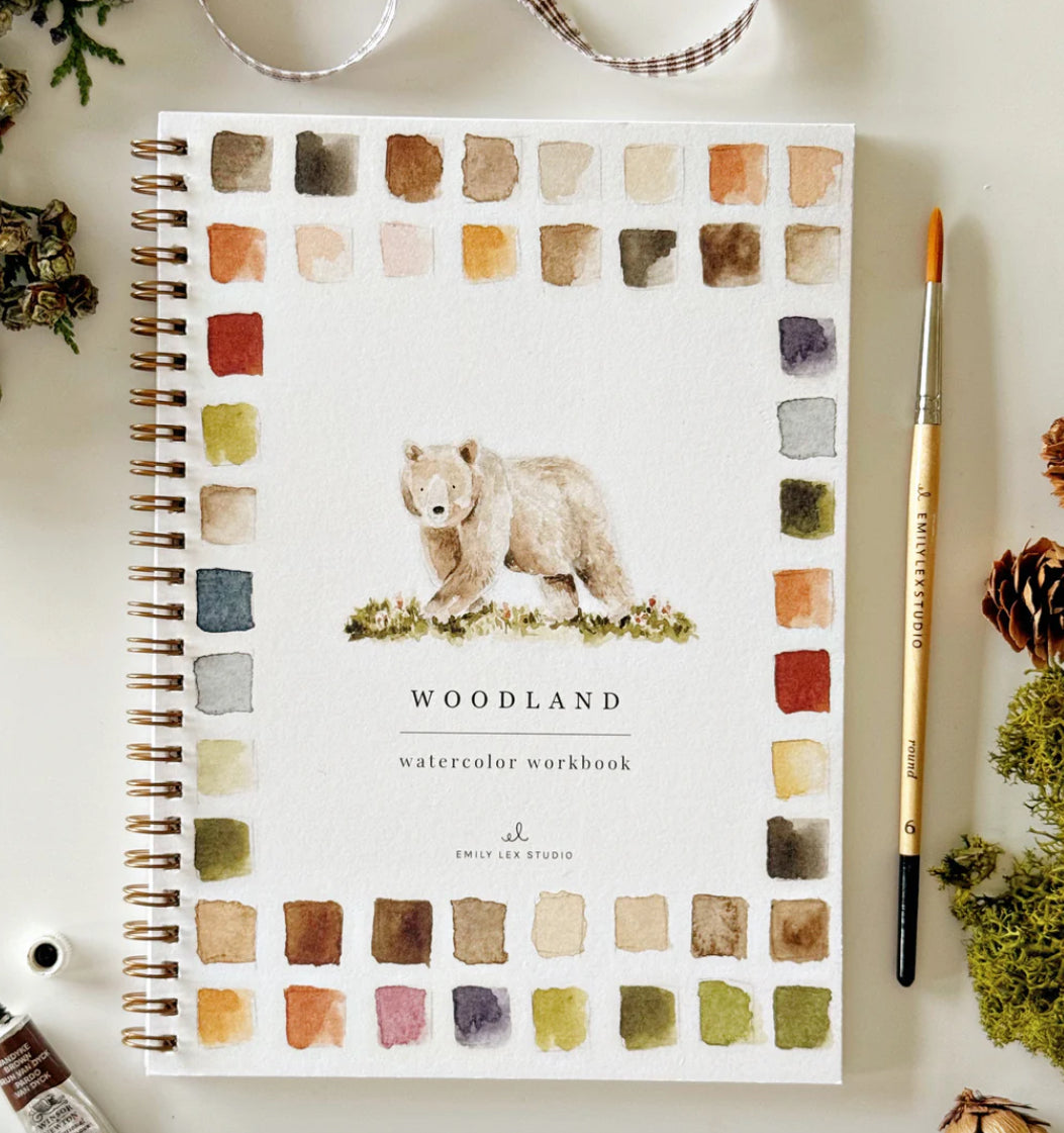 Emily Lex Watercolor Workbooks and Brushes