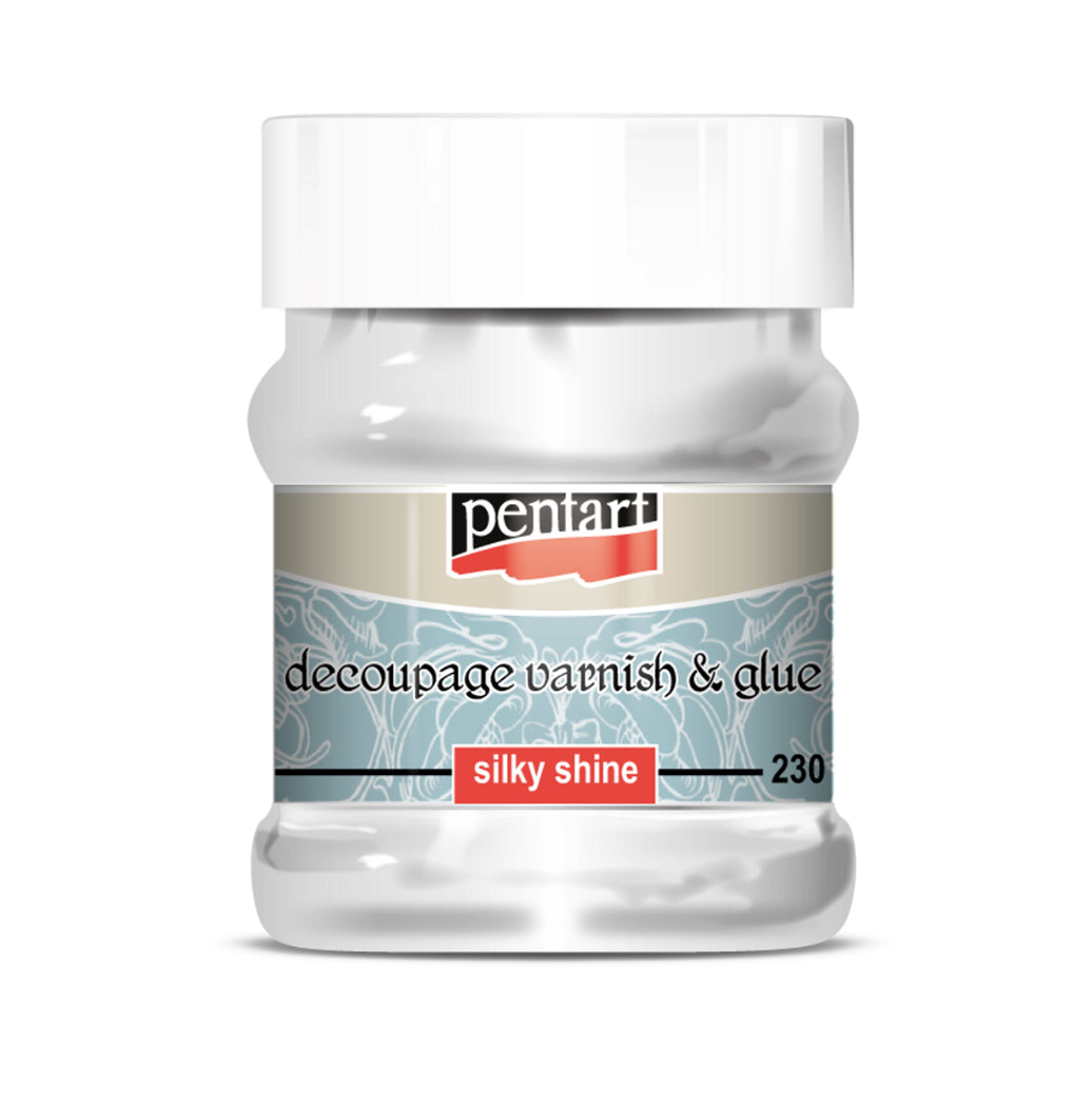 Silky-Shine Decoupage Varnish & Glue