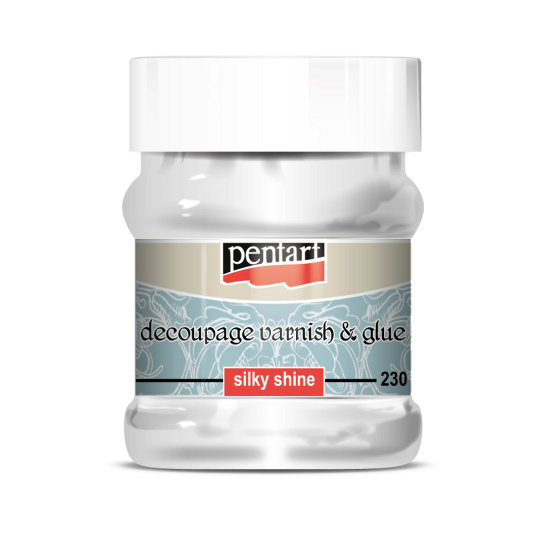 Silky-Shine Decoupage Varnish & Glue
