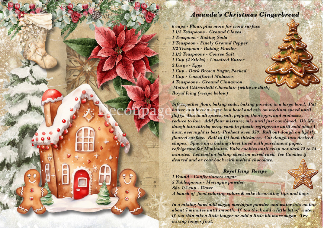 Amanda's Gingerbread Recipe