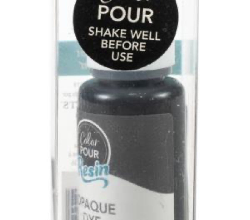 Black Resin Dye for a Concrete Look. Please see description