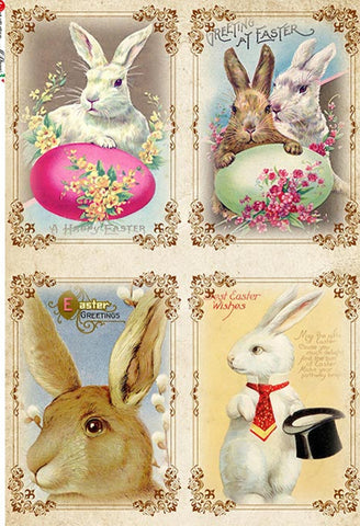 Easter Bunny 4 Pack 0099