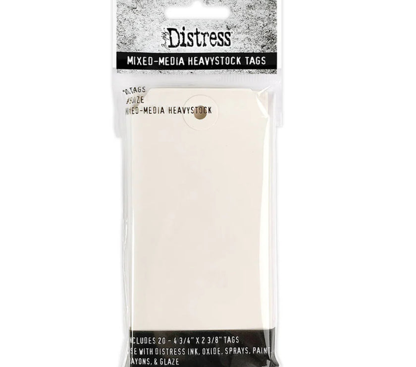 Tim Holtz Distress #5 Mixed Media Heavystock Tags