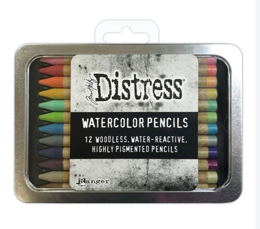 Tim Holtz Distress Watercolor Pencils SET 2