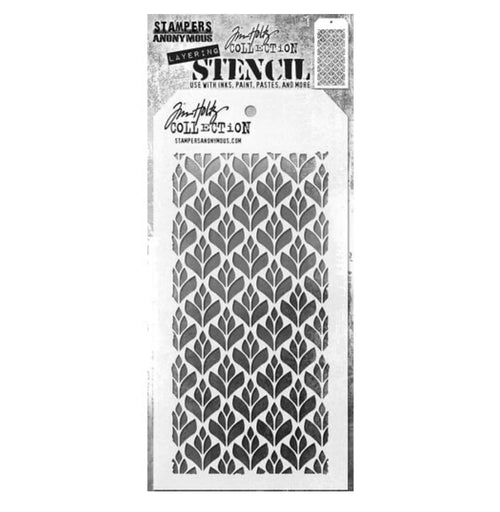 Tim Holtz Stencil Deco Floral