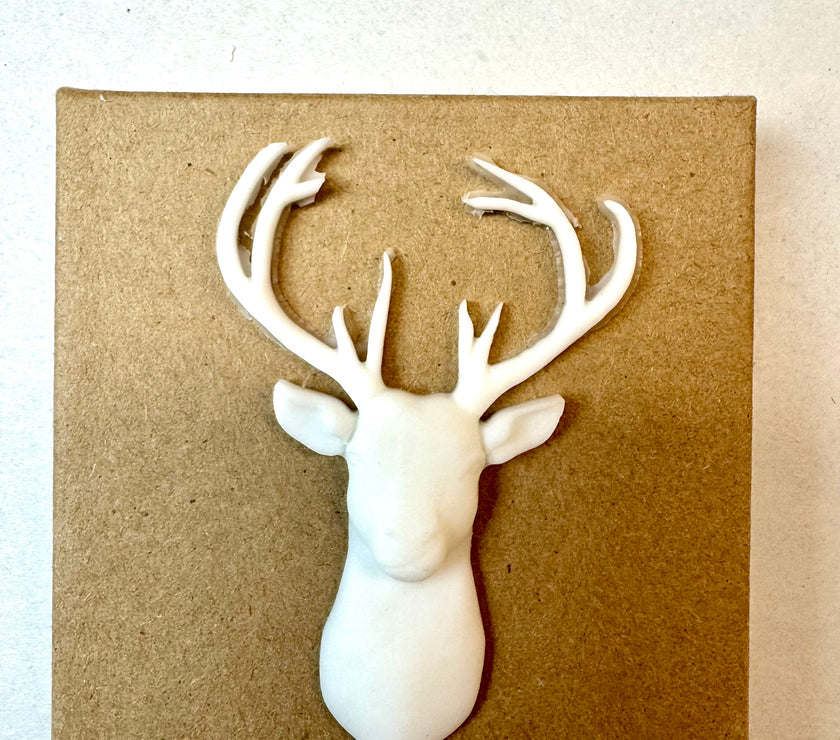 Resin Stag Casting From Jingle Mould