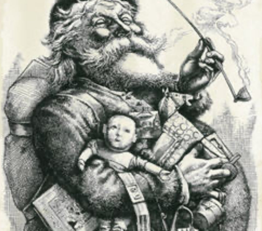 Santa With Pipe (051) SPS372