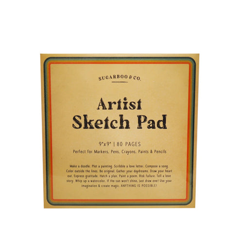 9”x9” Artist Sketch Pad
