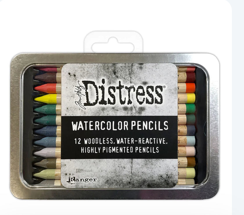 Tim Holtz Distress Watercolor Pencils SET 5