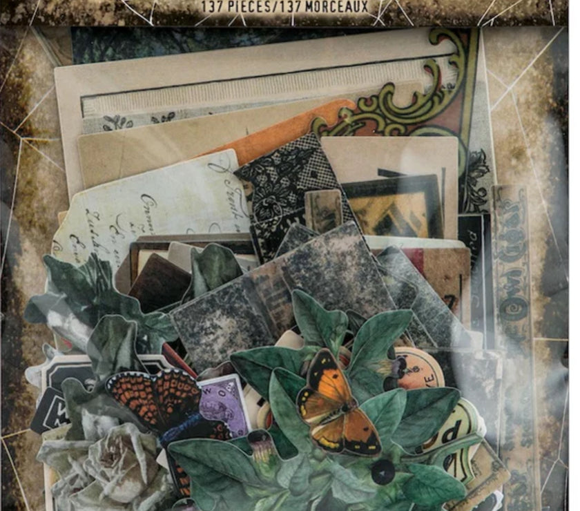 Tim Holtz Ideaology Ephemera Pack  2025