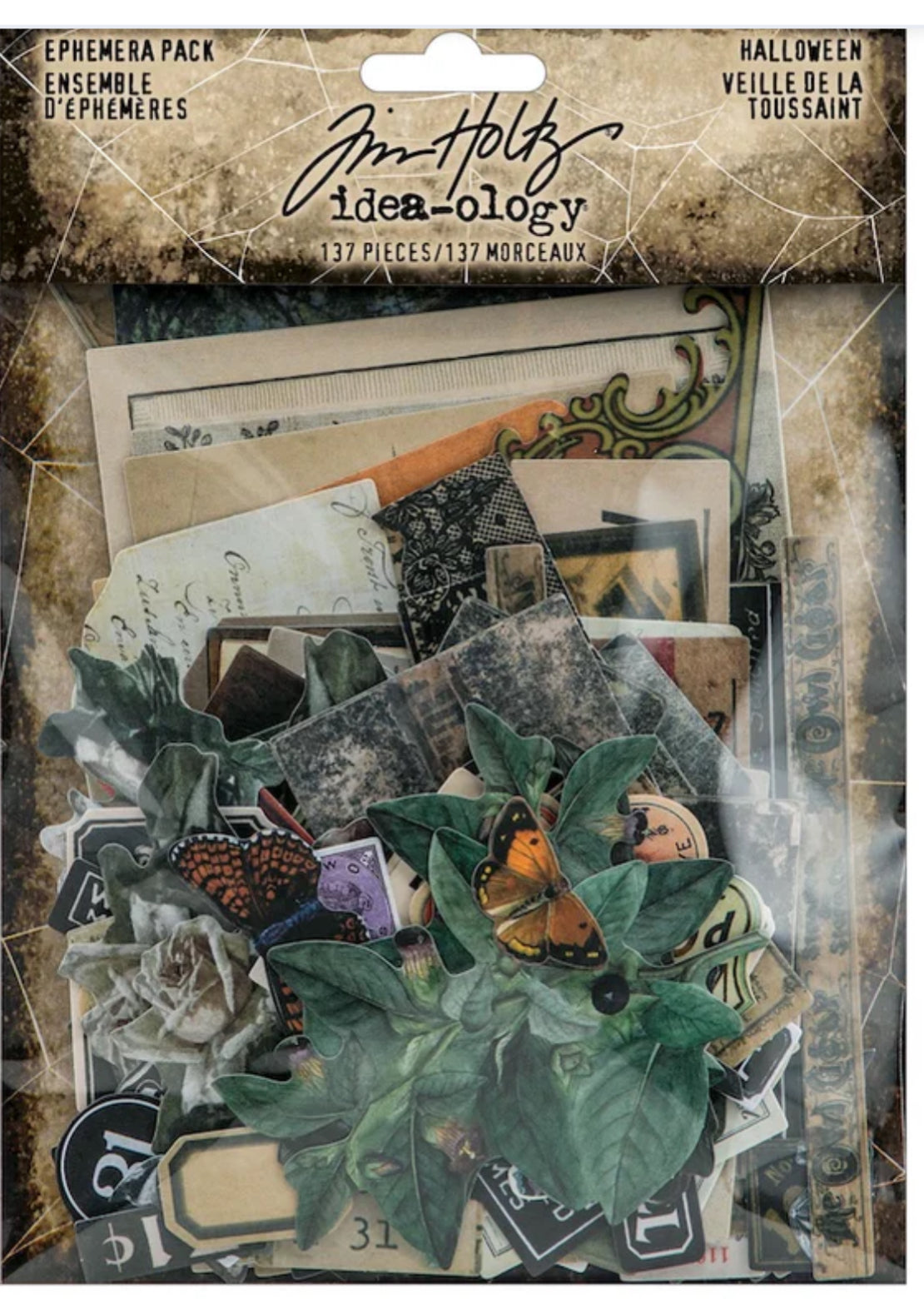 Tim Holtz Ideaology Ephemera Pack  2025