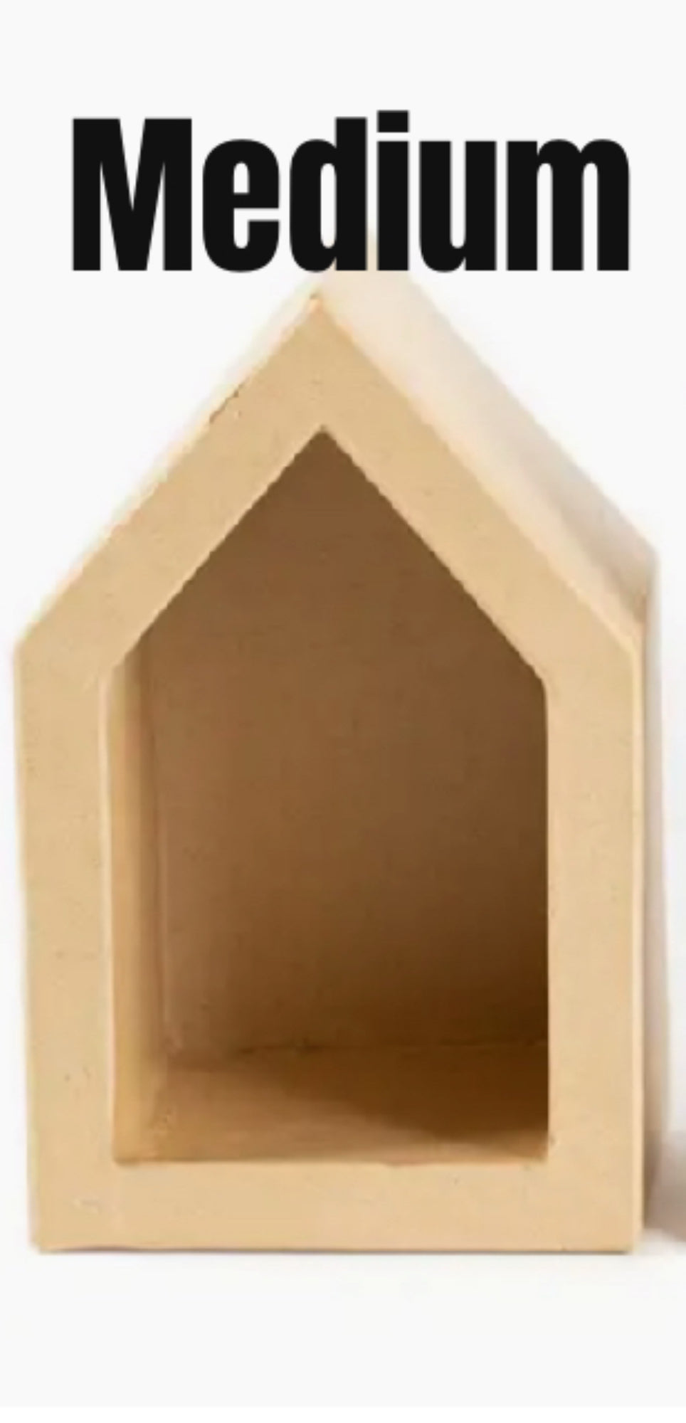 Paper Mache Shadow Box 3 sizes