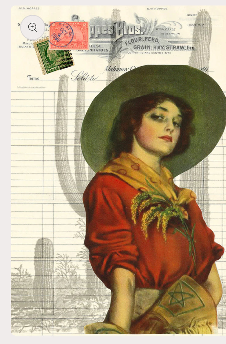 Roycycled Cowgirl Ephemera