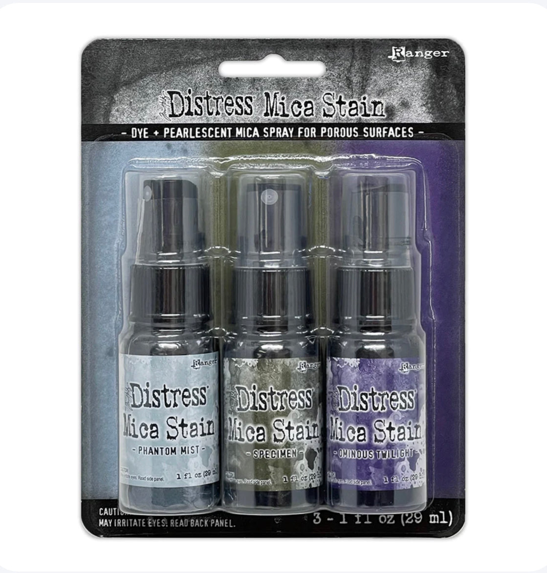 Tim Holtz Distress Halloween Mica Spray Sets