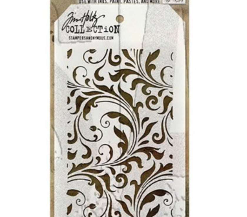 Tim Holtz Stencil Flourishes