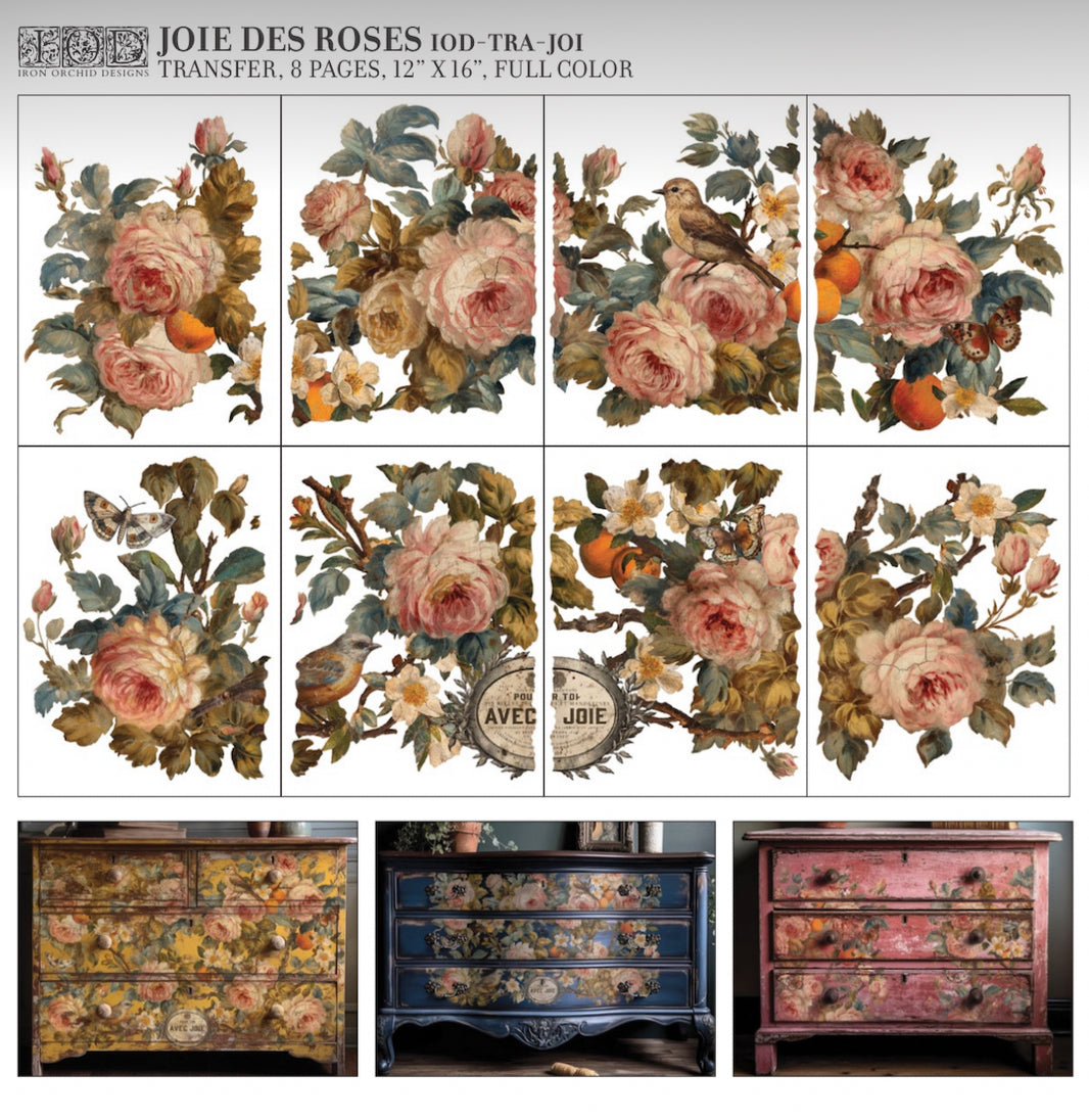 Joie de Roses  IOD Transfer