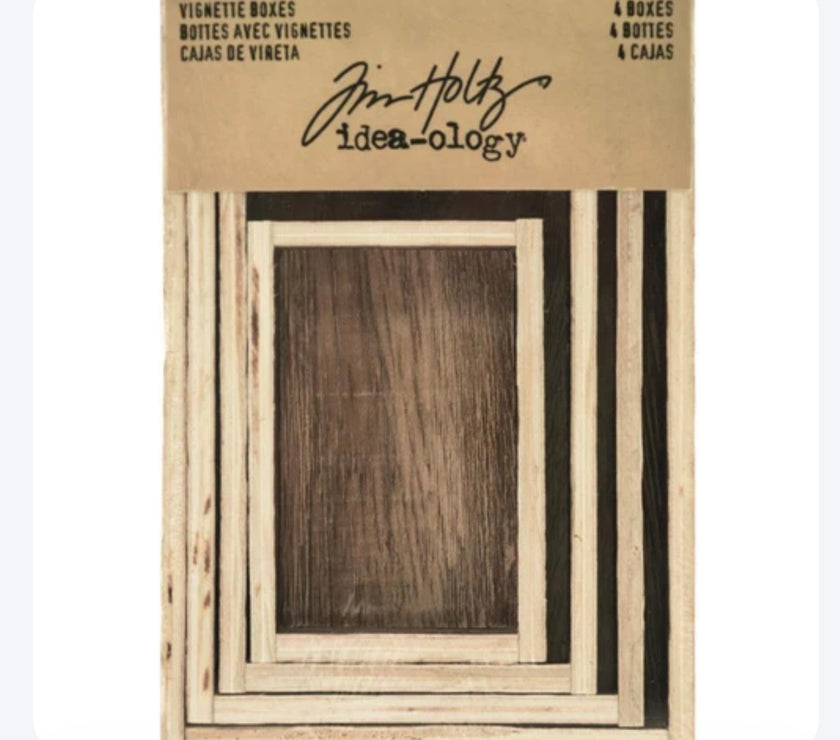 Tim Holtz Vignette Boxes