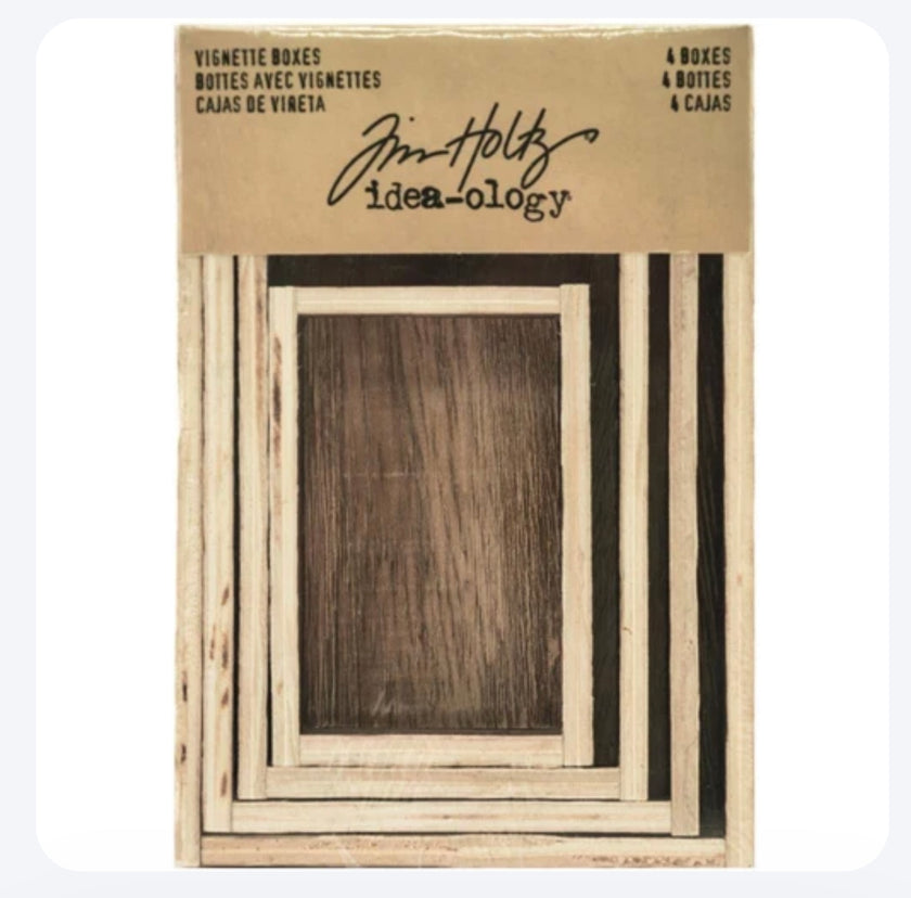 Tim Holtz Vignette Boxes