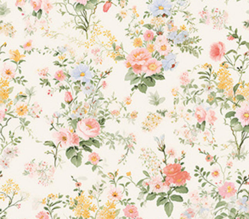 Soft Spring Floral Bouquets Pattern 2025TC365