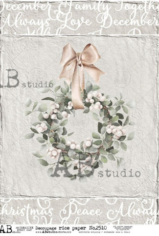 Farmhouse Christmas Wreath