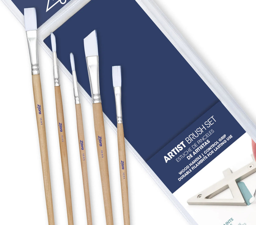 Zibra Small Artist Brushes set of 5