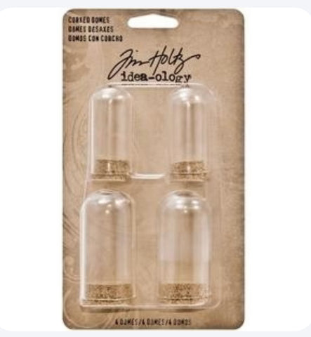 Tim Holtz Corked Domes 4 Pack