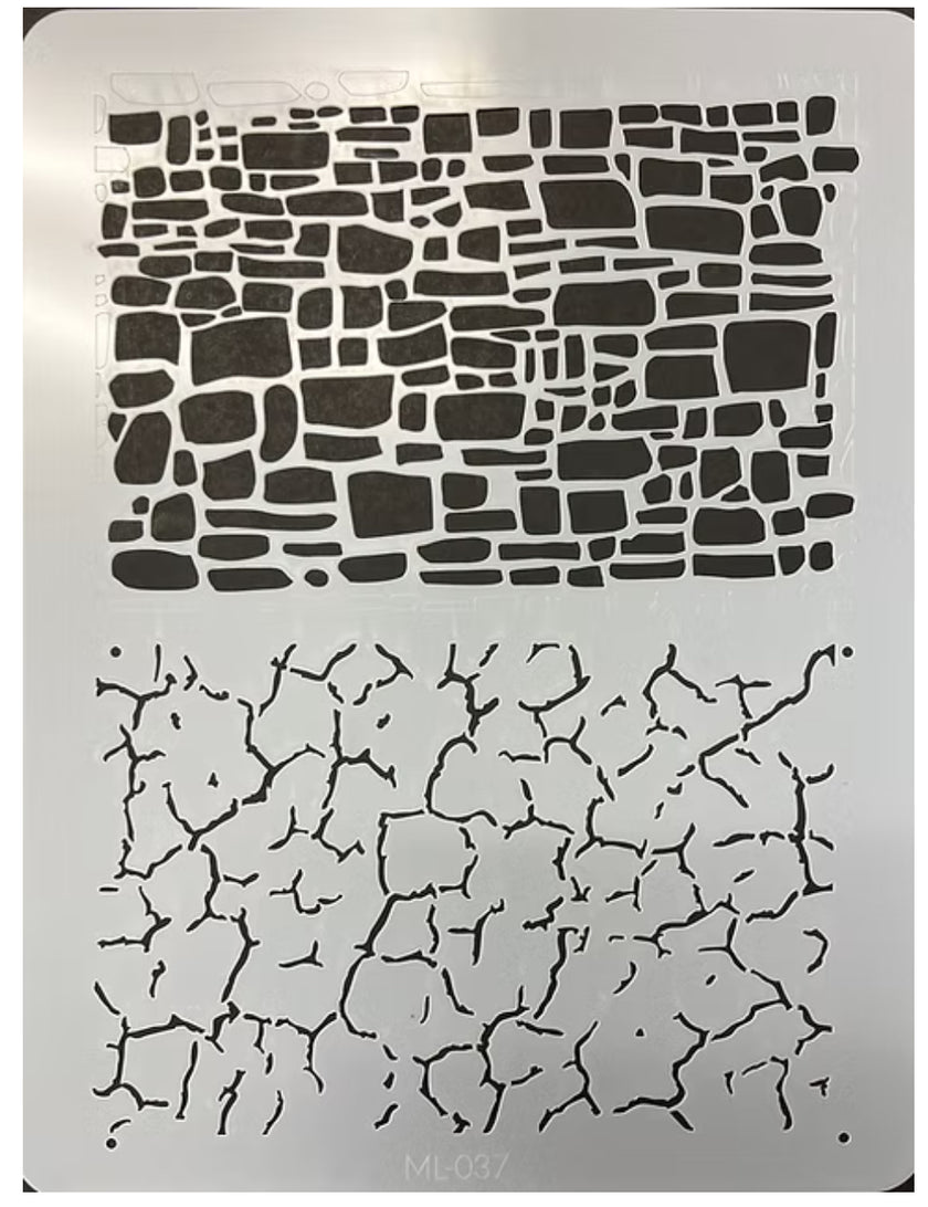 Distressed Backgrounds 8.25 x 11.5