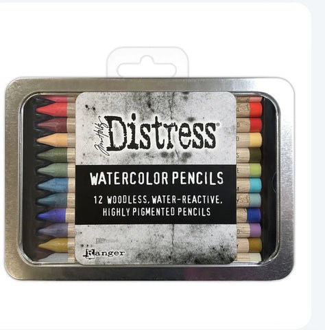 Tim Holtz Distress Watercolor Pencil Set 6