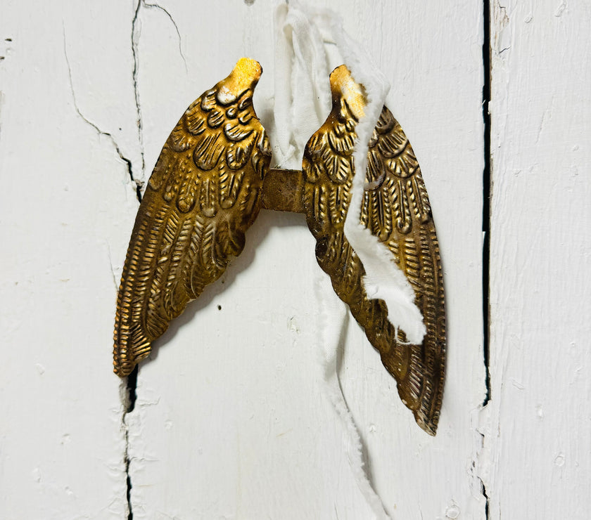 Aged Brass Wing Castings