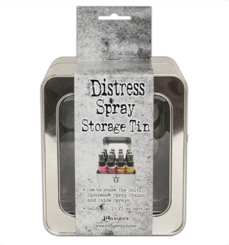 Distress Spray Storage Tin