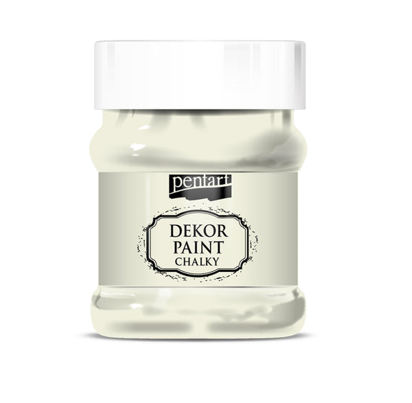 Dekor Paint Chalky Cream White