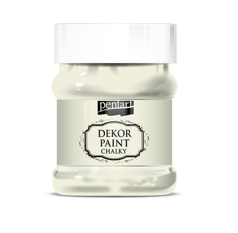Dekor Paint Chalky Cream White