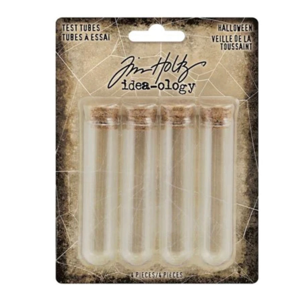 Tim Holtz Glass Test Tubes Halloween