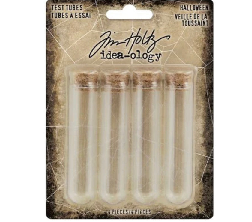 Tim Holtz Glass Test Tubes Halloween