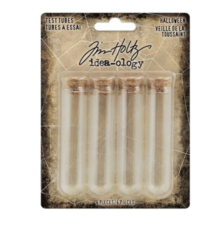 Tim Holtz Glass Test Tubes Halloween