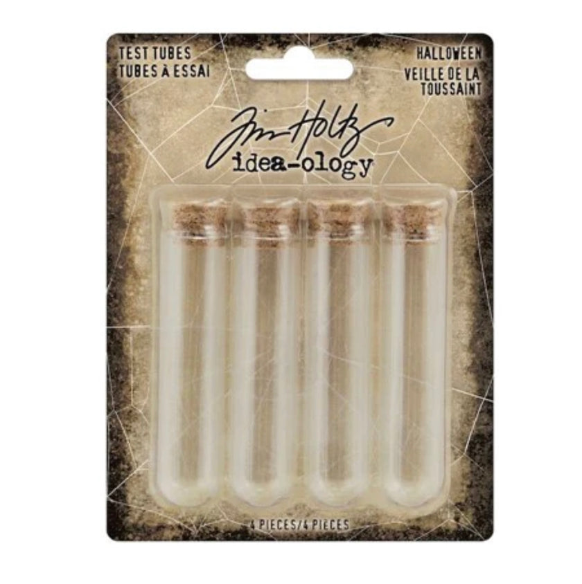 Tim Holtz Glass Test Tubes Halloween