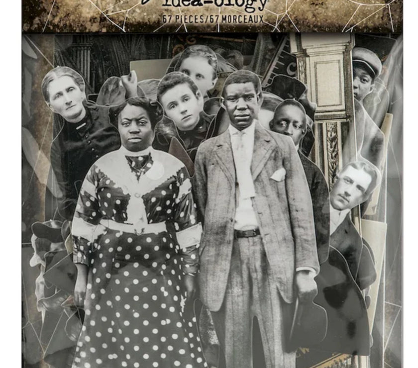 Tim Holtz Ideaology Layers + Paper Dolls Halloween