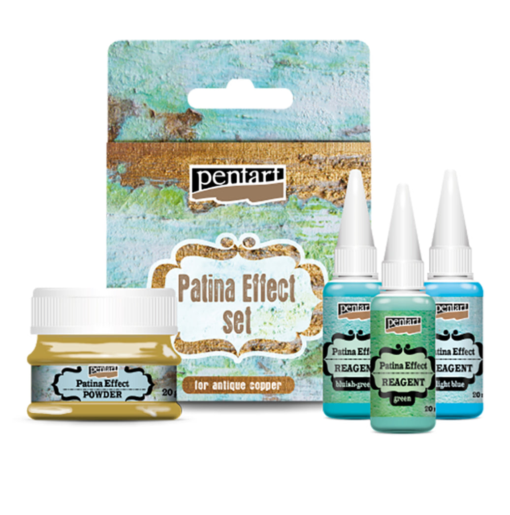 Patina Effect Set, 4 pc Natural Patina