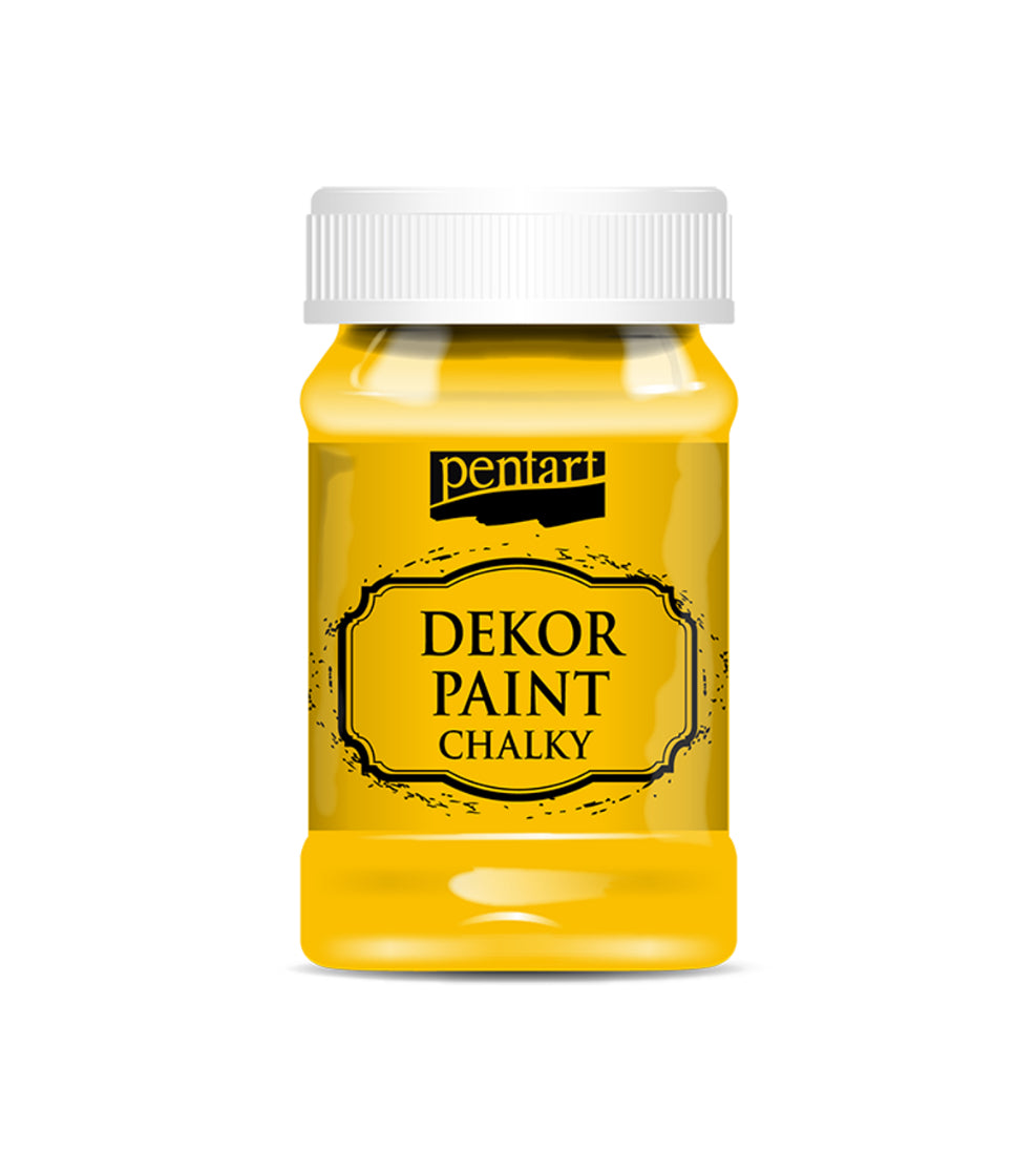Dekor Paint Chalky Sun yellow