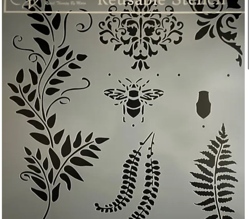 Classic Elements Stencil by Mara