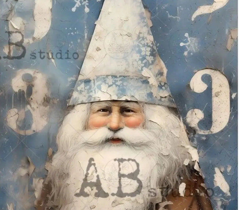 Blue Santa Gnome ABRP_CI206