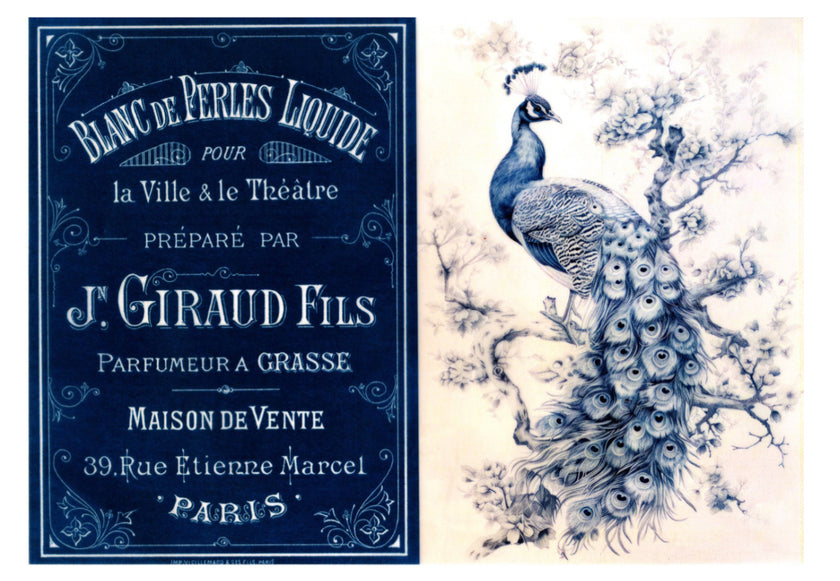 Vintage Birds Vellum Paper Kit