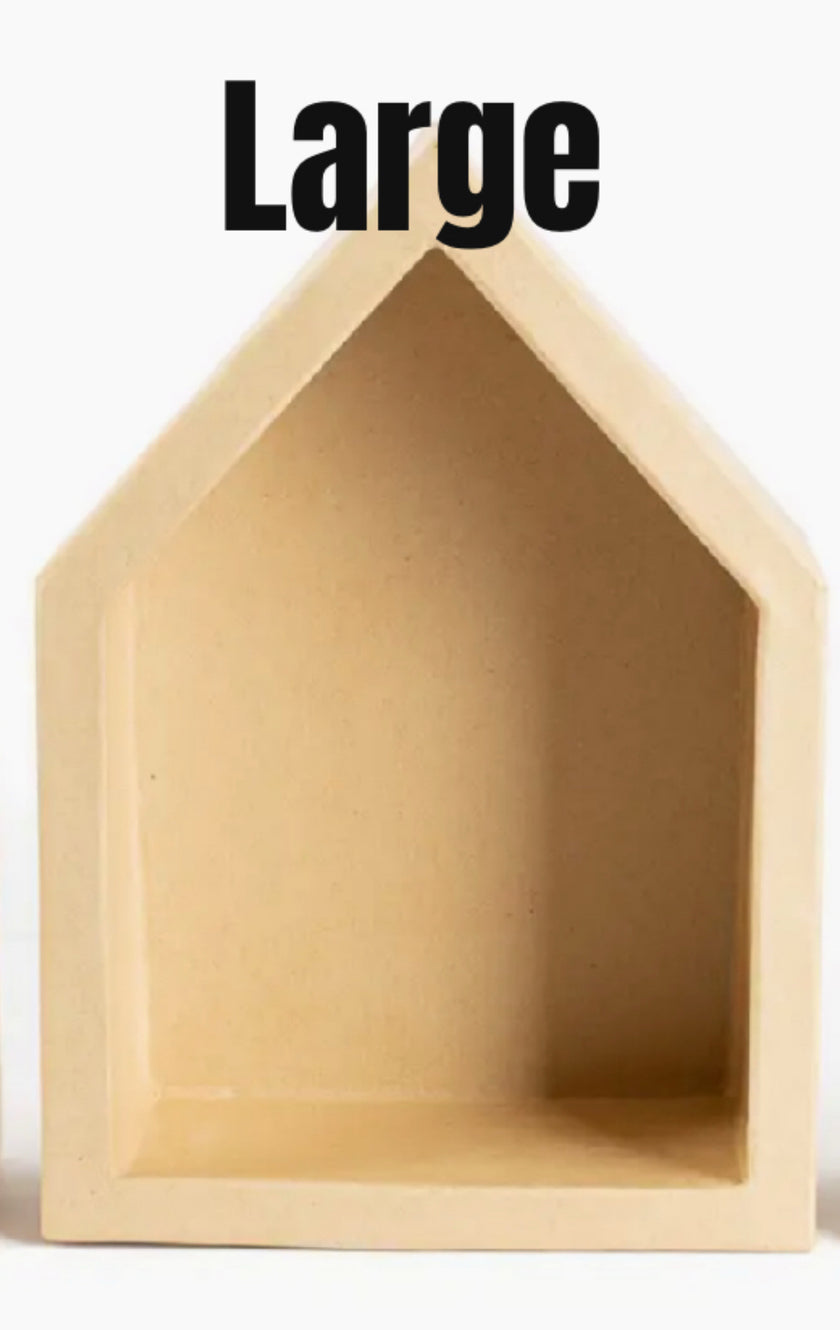 Paper Mache Shadow Box 3 sizes