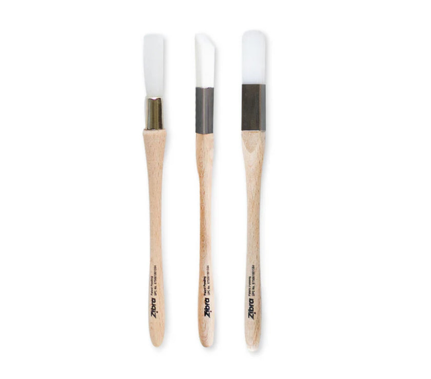 Zibra Medium Artist Brushes set of 3