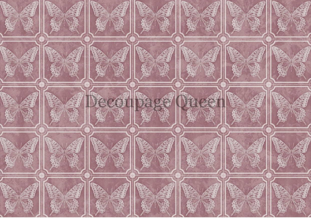 Dainty and the Queen Butterfly Tiles