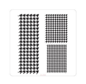 Houndstooth Stencil by Mara