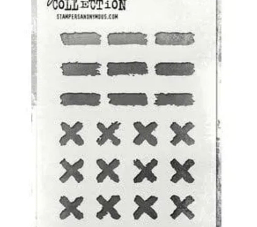 Tim Holtz Stencil Markings